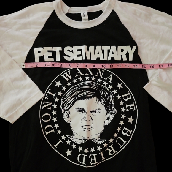 Pet Sematary Baseball Tee - Picture 5 of 9